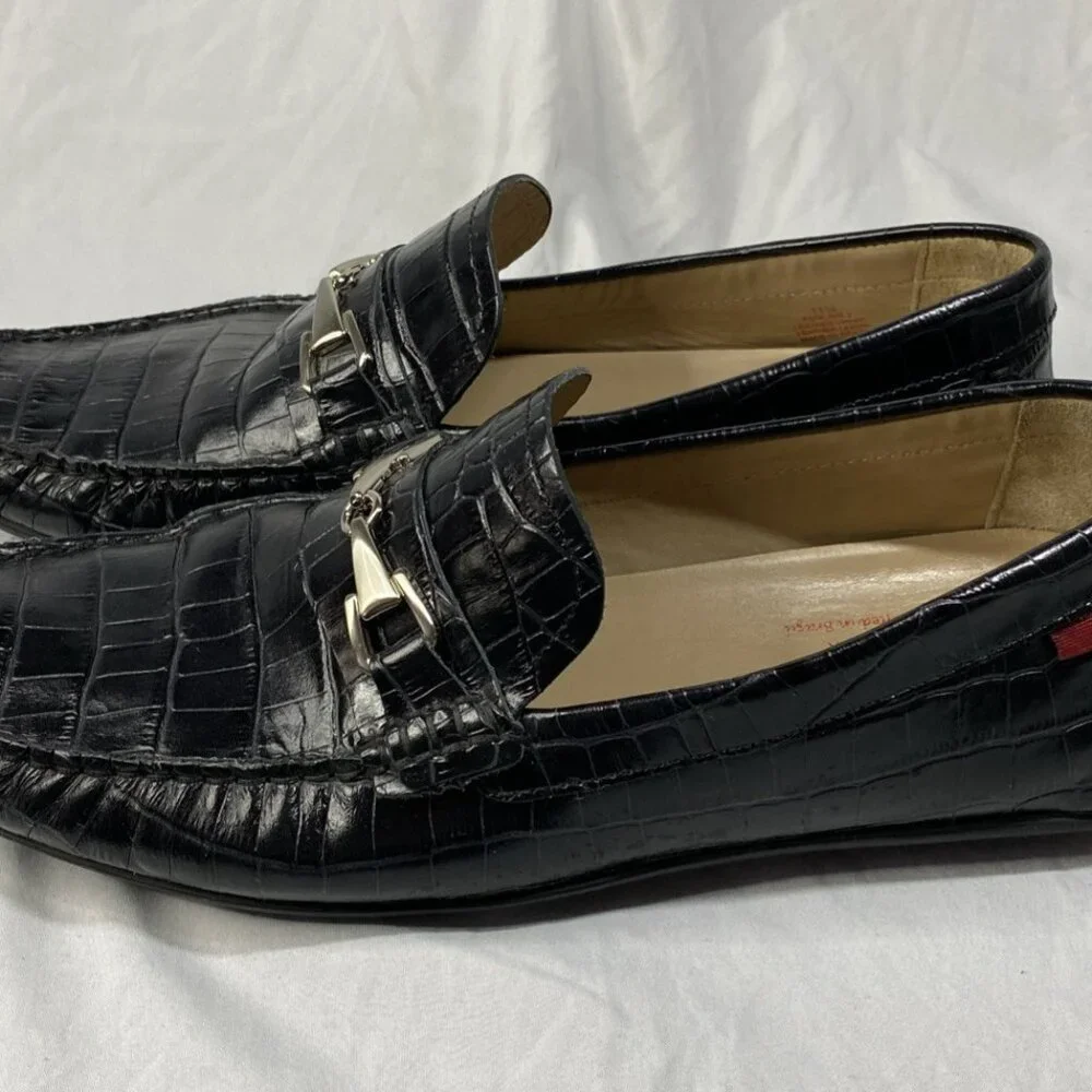 Marc Joseph New York Park Ave 2‎ Leather Loafer Men's Size 11.5 Brazil Moccasin